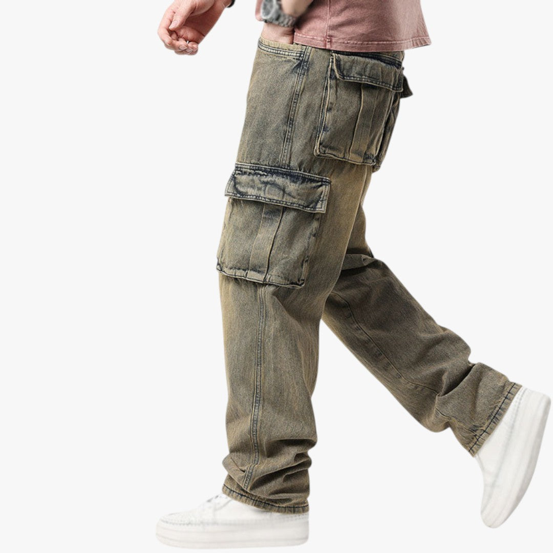 Jace & Rose Cargo Jeans for Men