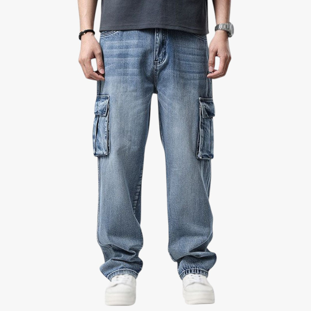 Jace & Rose Cargo Jeans for Men