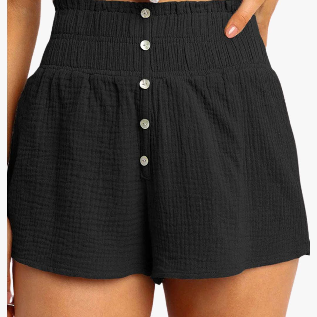 Jace & Rose Casual Loose Waist High Shorts
