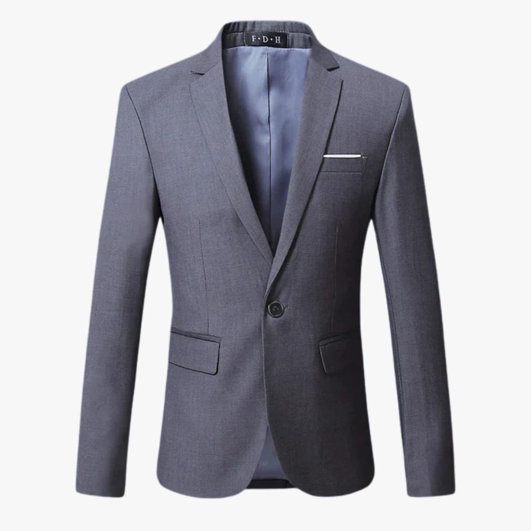 Jace & Rose Classic Formal Plain Blazer for Men