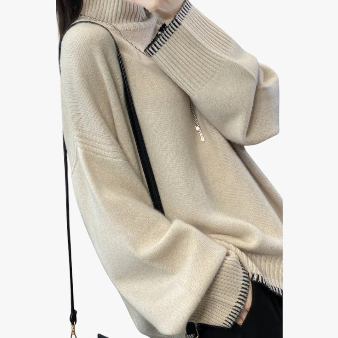 Jace & Rose Comfortable Soft Loose Knitted Jumper for Women