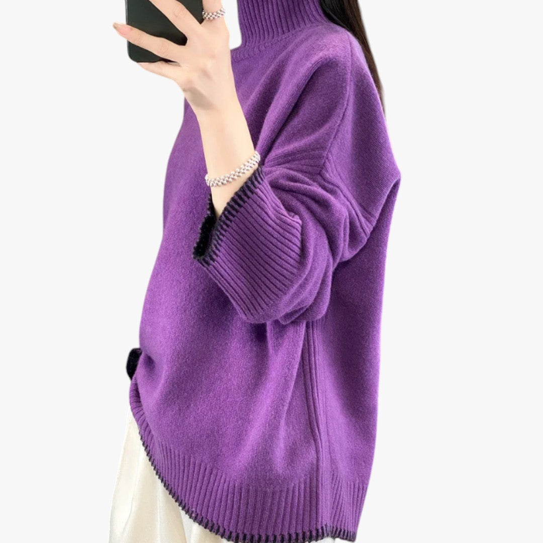 Jace & Rose Comfortable Soft Loose Knitted Jumper for Women