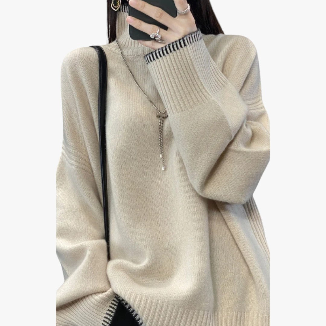 Jace & Rose Comfortable Soft Loose Knitted Jumper for Women