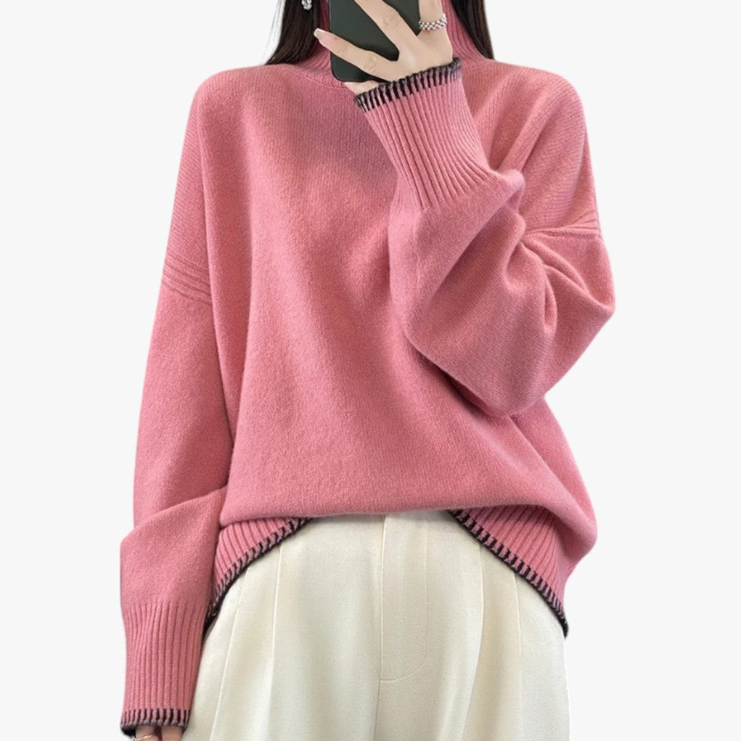Jace & Rose Comfortable Soft Loose Knitted Jumper for Women