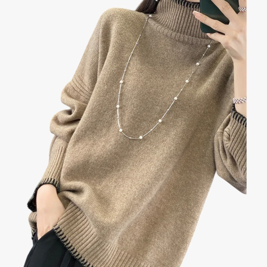 Jace & Rose Comfortable Soft Loose Knitted Jumper for Women