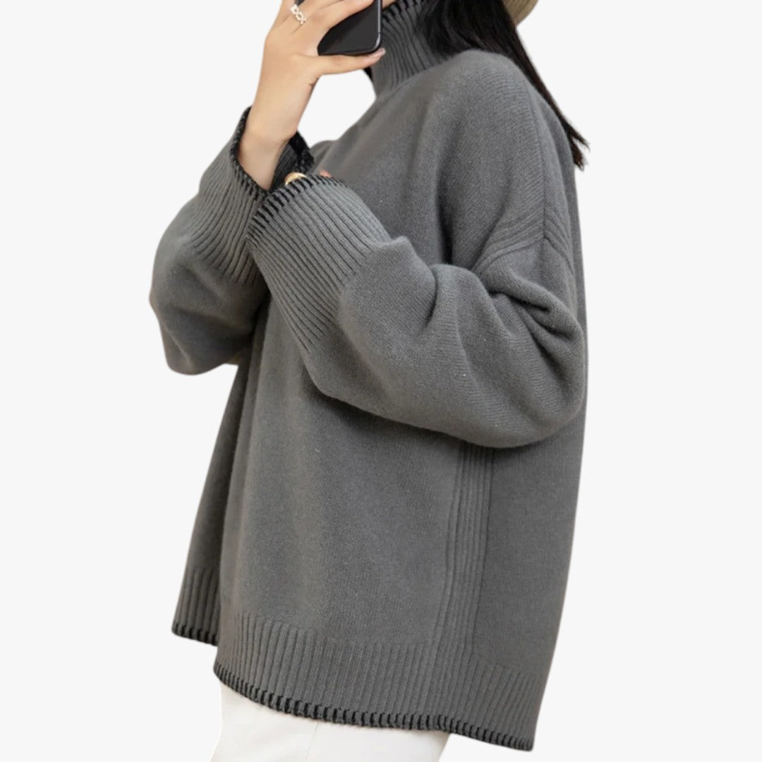 Jace & Rose Comfortable Soft Loose Knitted Jumper for Women