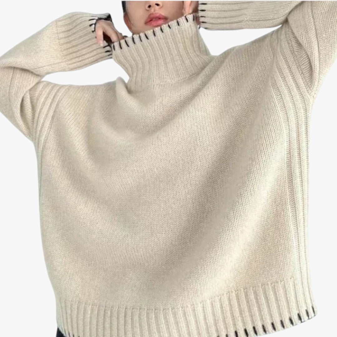 Jace & Rose Comfortable Soft Loose Knitted Jumper for Women