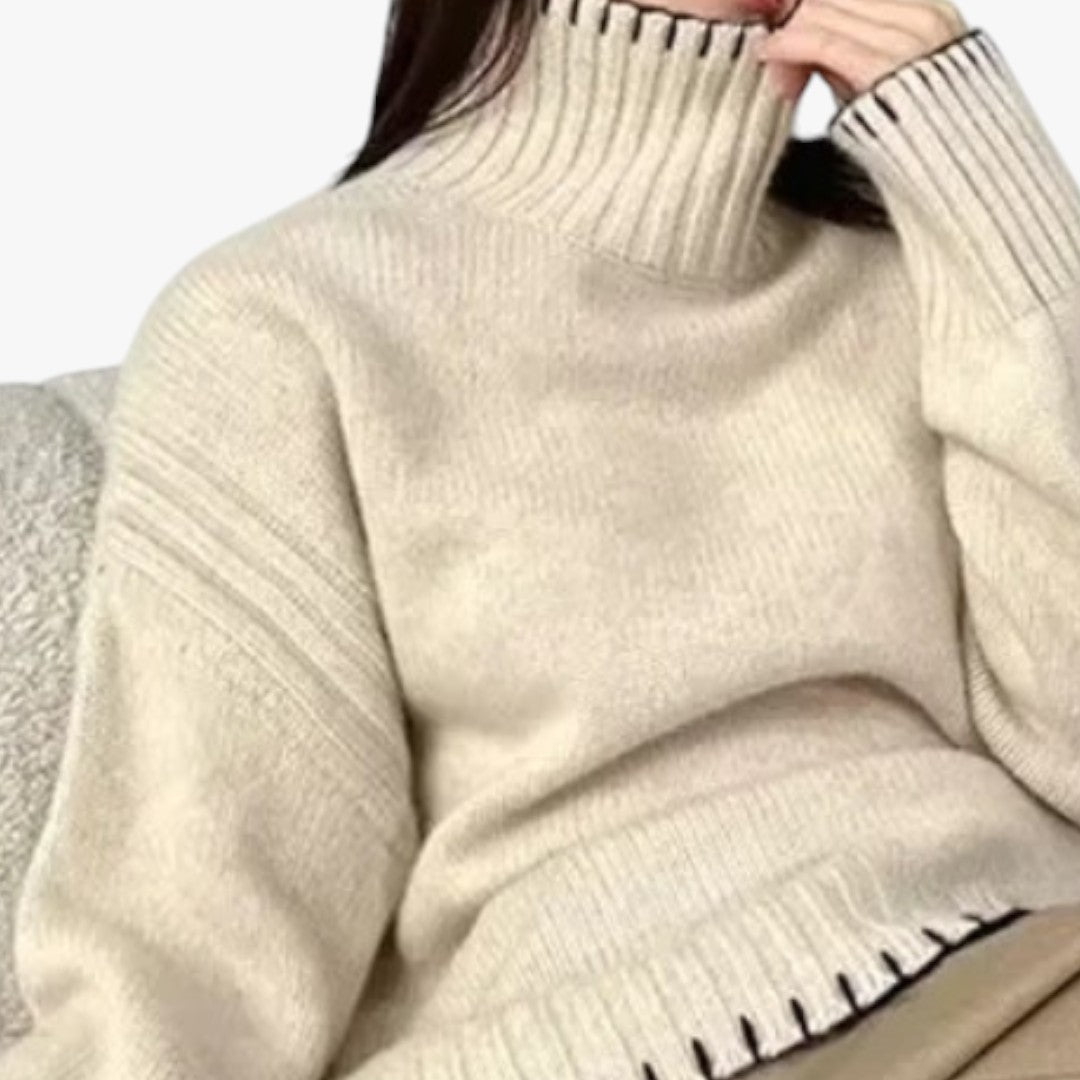 Jace & Rose Comfortable Soft Loose Knitted Jumper for Women