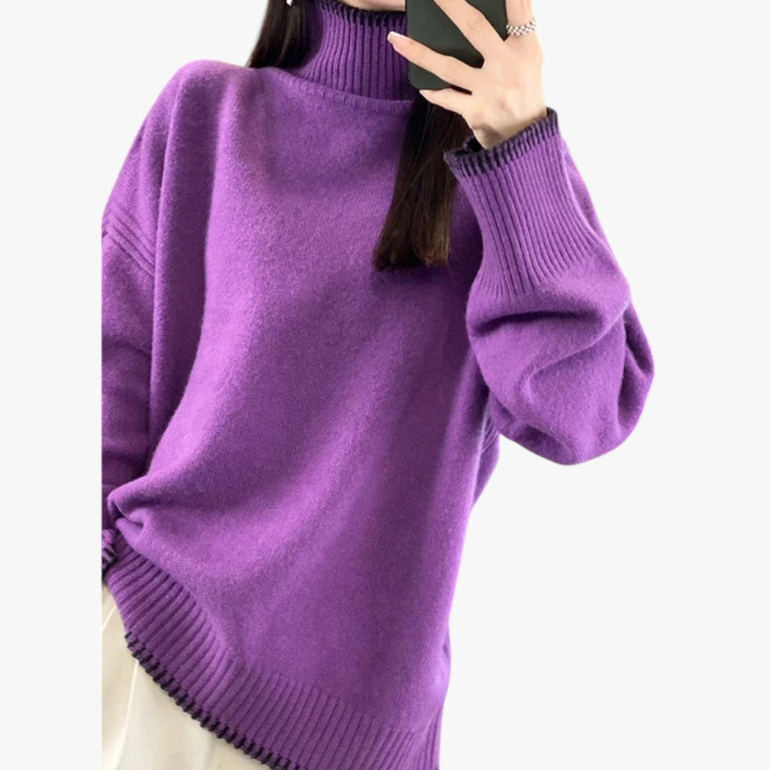 Jace & Rose Comfortable Soft Loose Knitted Jumper for Women