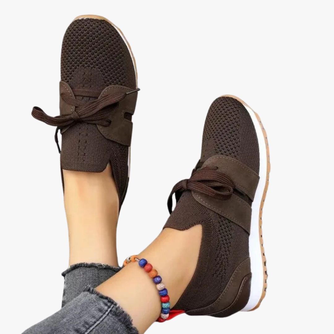 Jace & Rose Mesh Lace Up Shoes for Women