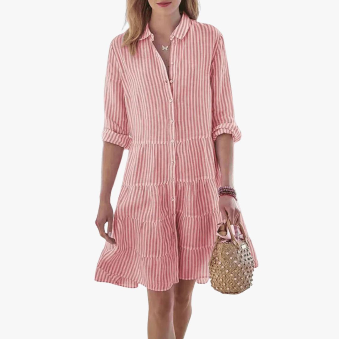 Jace & Rose Modern Flowy Midi Dress for Women