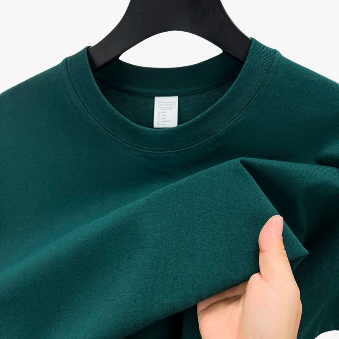 Jace & Rose | Premium Cotton Crew Neck T-Shirt for Men