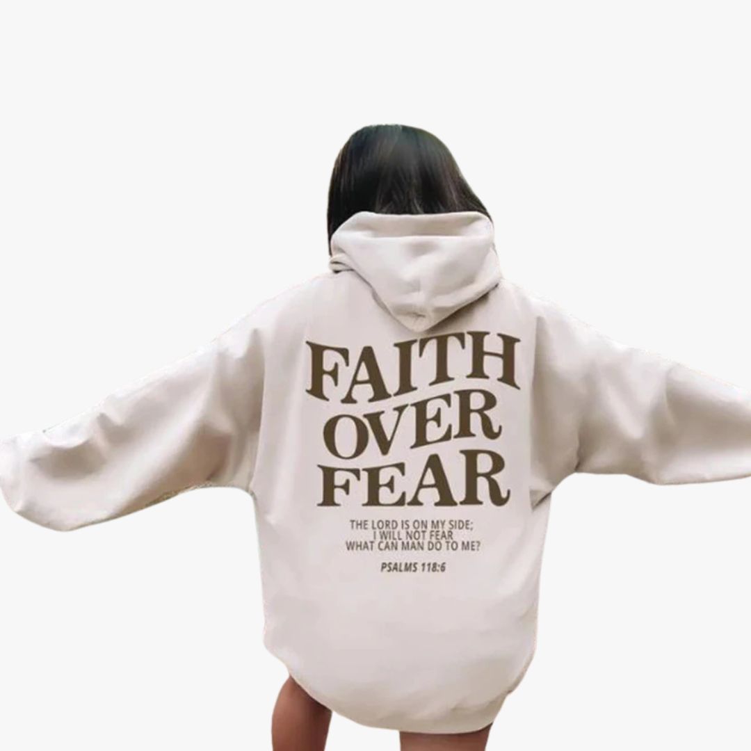 Jace & Rose | Printed Oversized Hoodie for Women