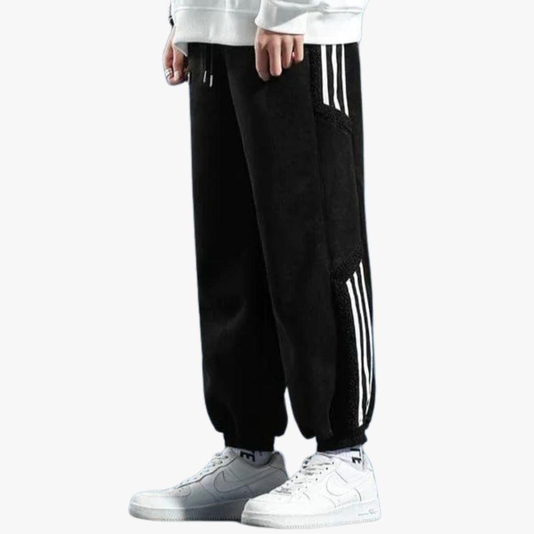 Jace & Rose | Street Style With Striped Detail Jogger Pants for Men