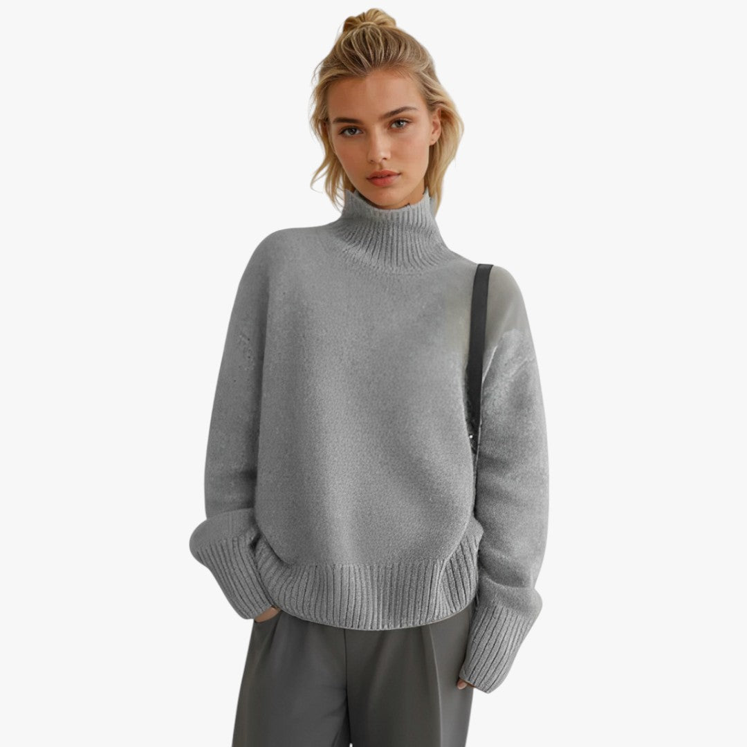 Jace & Rose Cashmere Turtleneck Sweater for Women