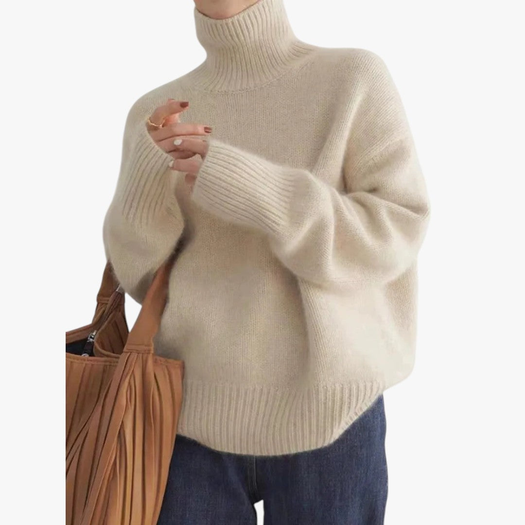 Jace & Rose Cashmere Turtleneck Sweater for Women