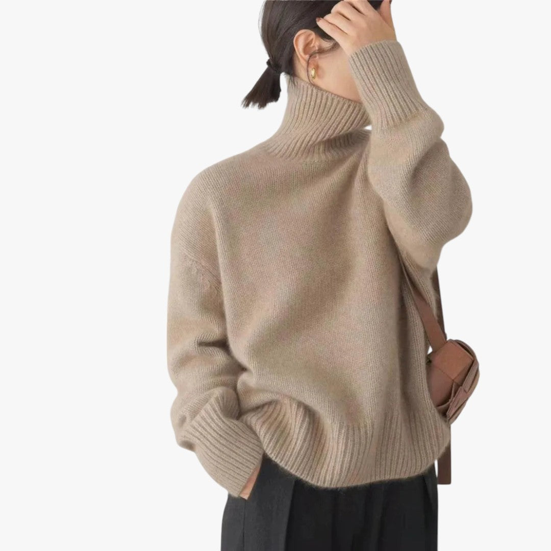 Jace & Rose Cashmere Turtleneck Sweater for Women