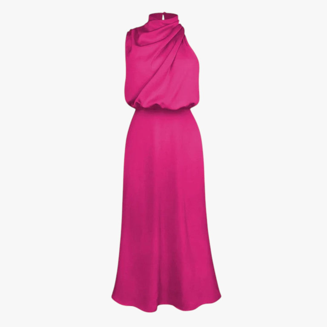 Jace & Rose Chic Satin Maxi Dress for Women