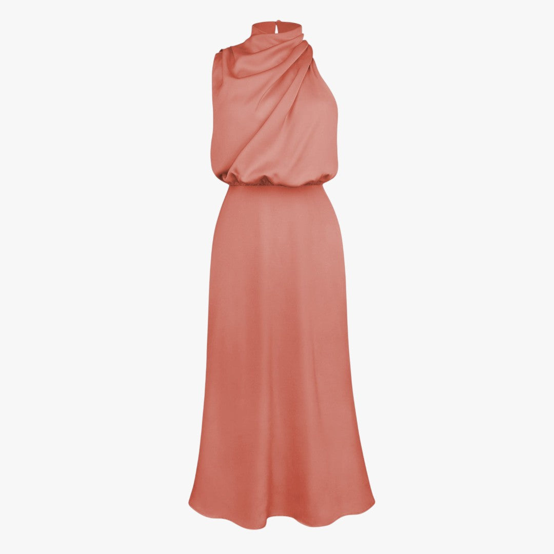 Jace & Rose Chic Satin Maxi Dress for Women