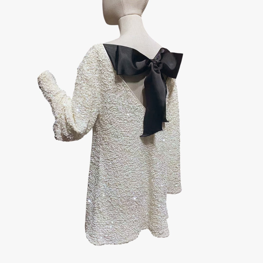 Jace & Rose Chic Summer Mini Dress with Sparkle for Women