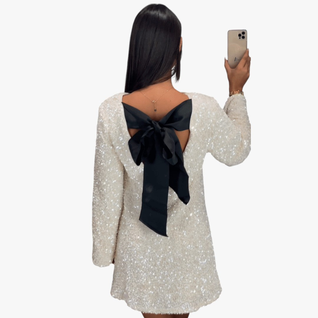 Jace & Rose Chic Summer Mini Dress with Sparkle for Women