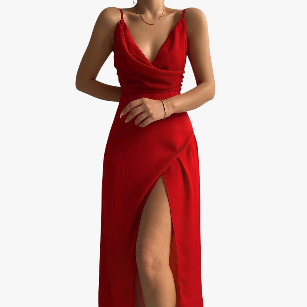 Jace & Rose Elegant Midi Dress for Women