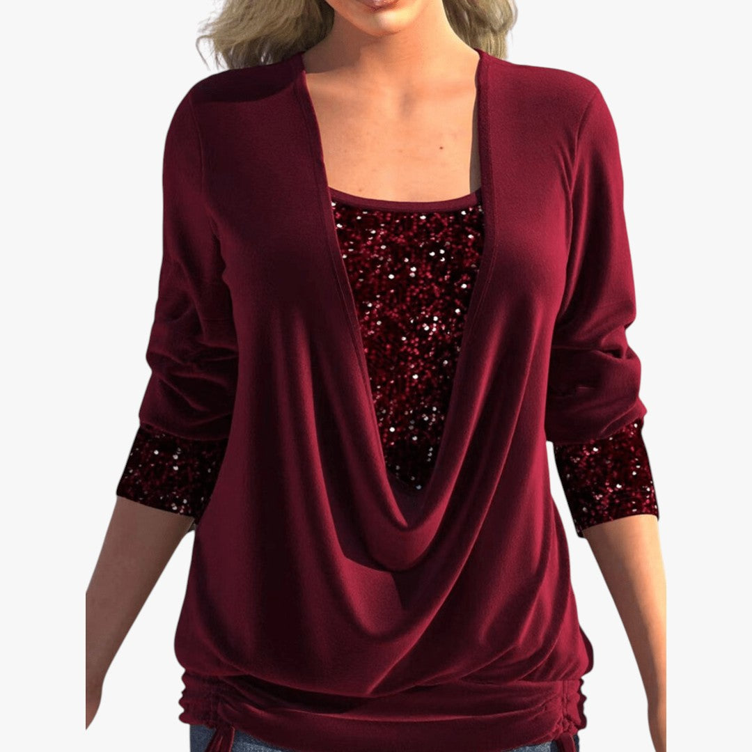 Jace & Rose Loose Chic Light cotton Sweatshirt for Women