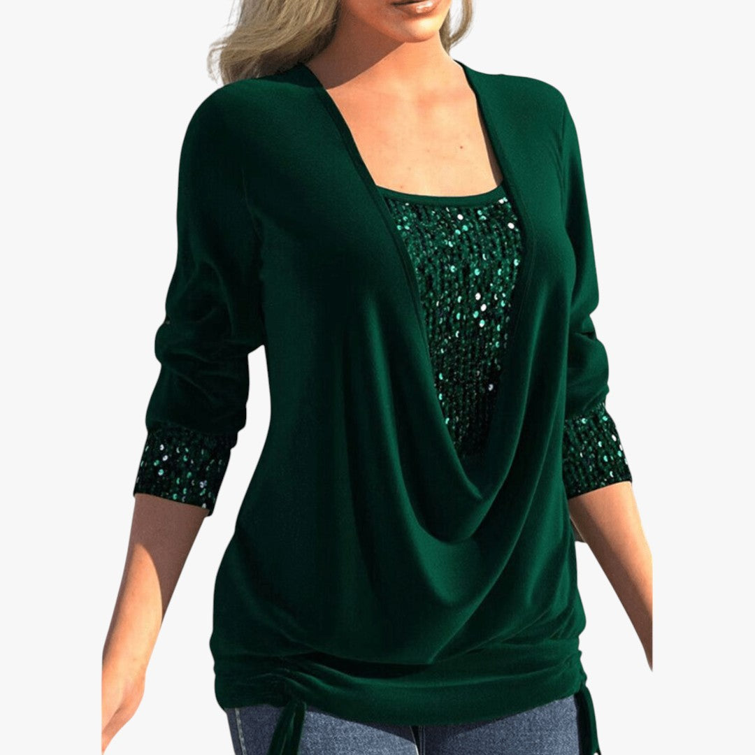 Jace & Rose Loose Chic Light cotton Sweatshirt for Women