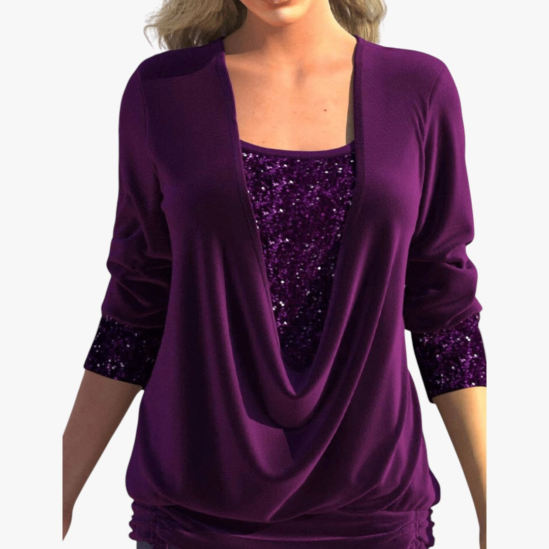 Jace & Rose Loose Chic Light cotton Sweatshirt for Women