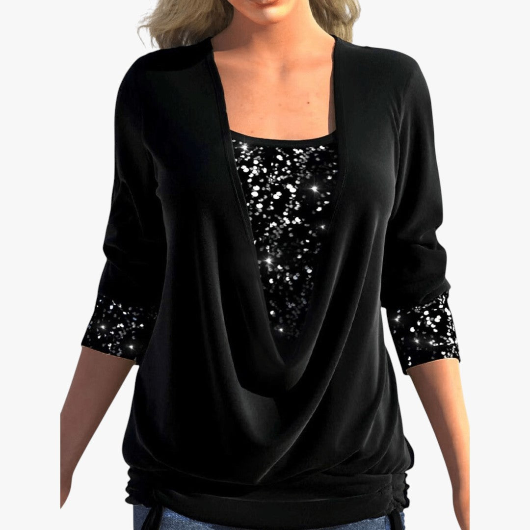 Jace & Rose Loose Chic Light cotton Sweatshirt for Women