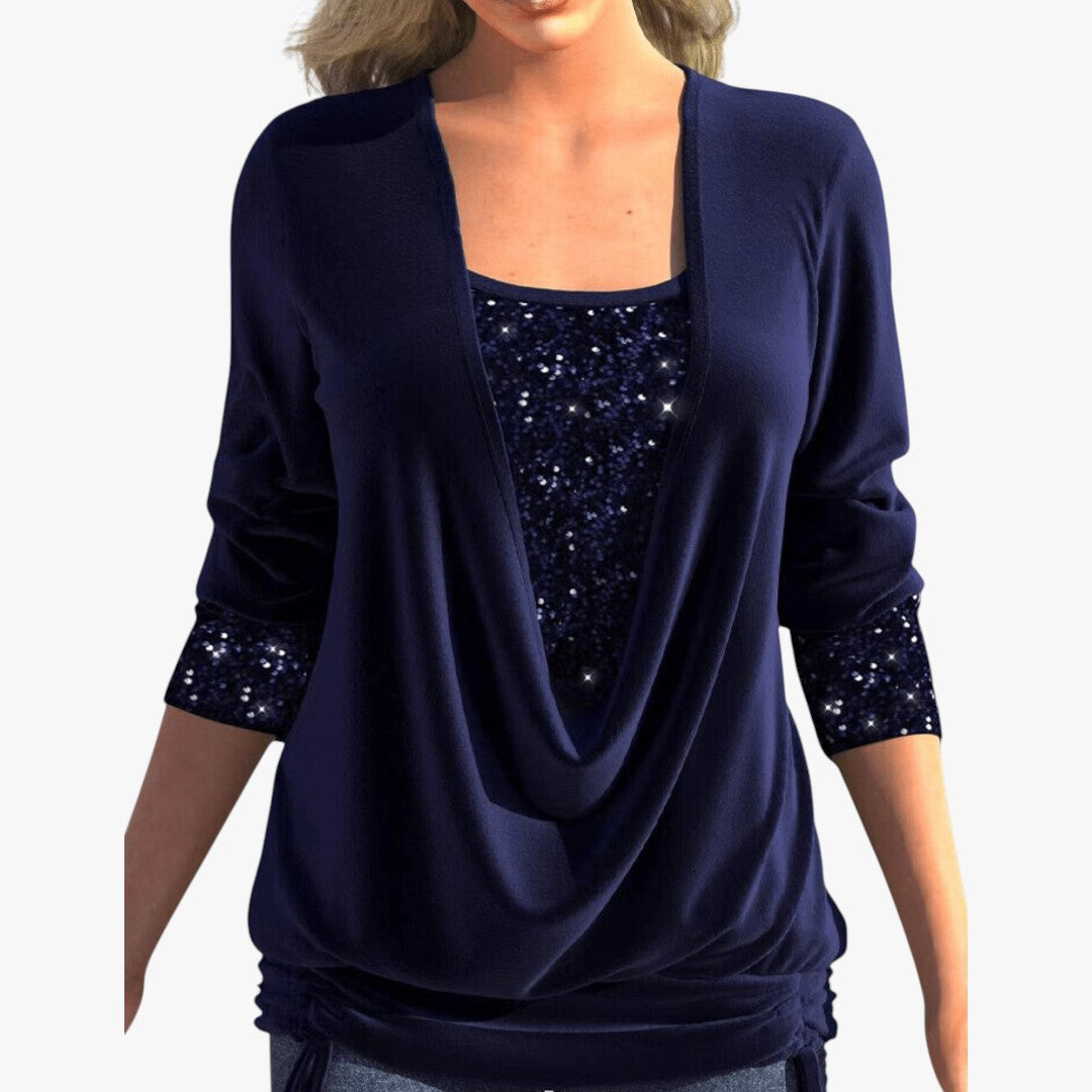 Jace & Rose Loose Chic Light cotton Sweatshirt for Women