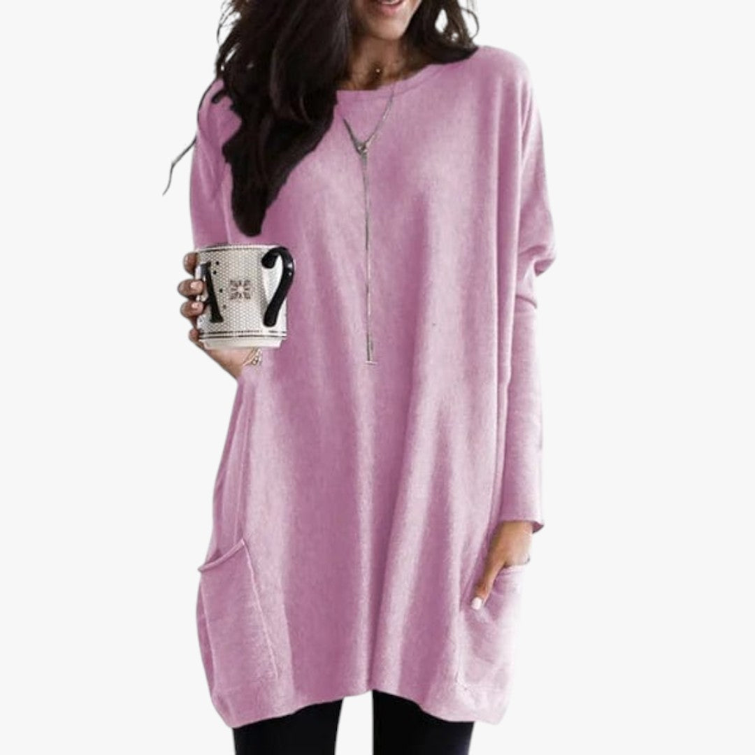 Jace & Rose Loose Sweater Casual Modern Style for Women