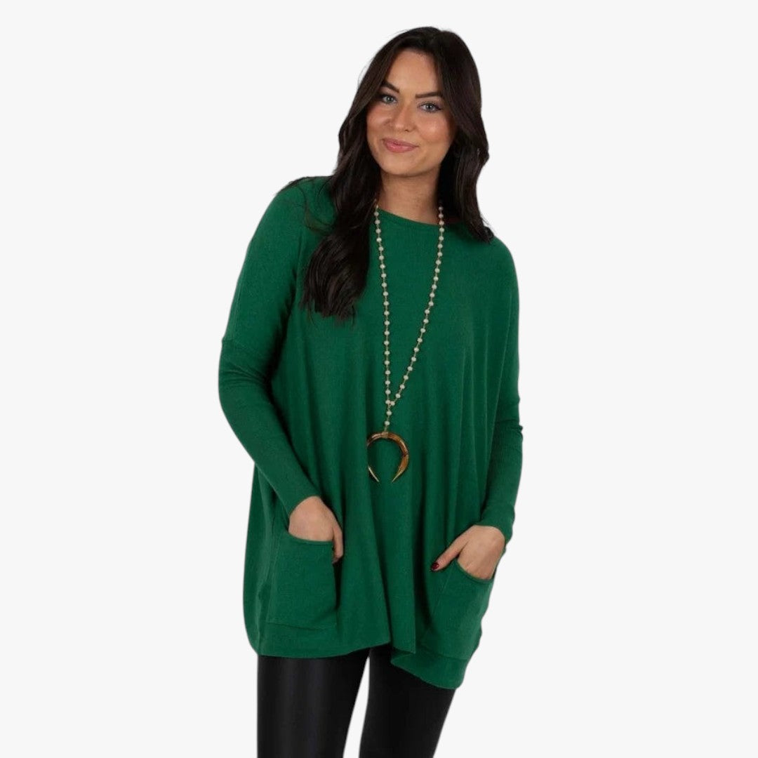 Jace & Rose Loose Sweater Casual Modern Style for Women