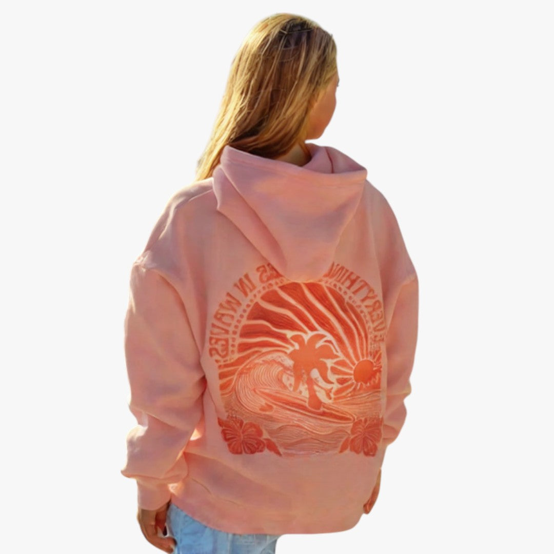 Jace & Rose SunSet Hoodie for Women