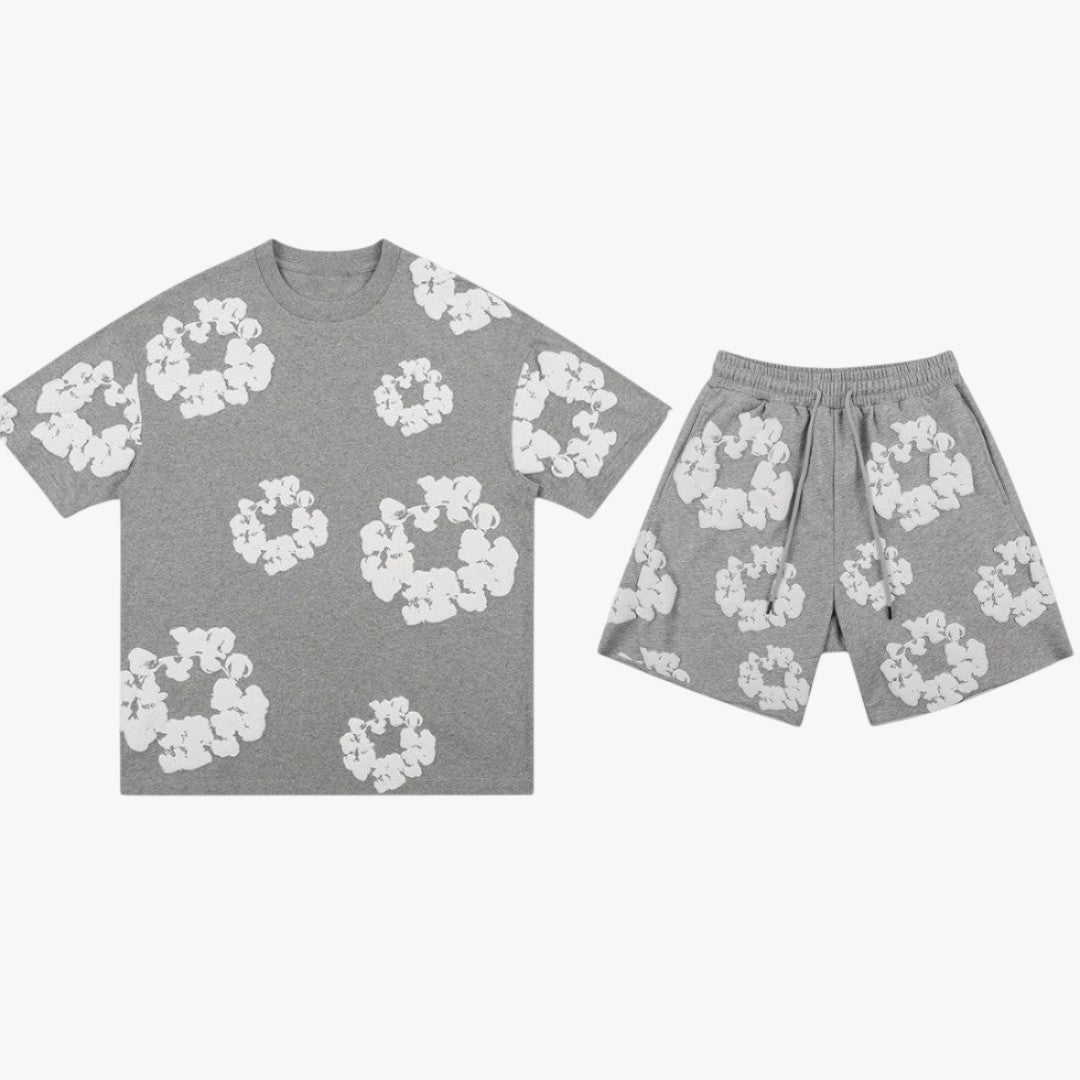 Jace & Rose 2-Piece Set Cotton T-Shirt and Shorts Unisex