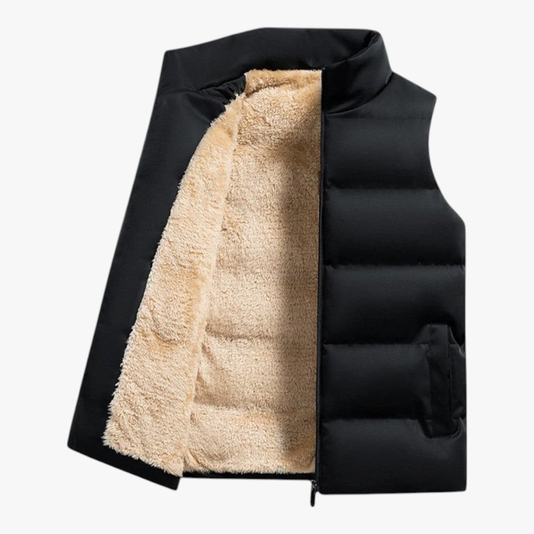 Jace & Rose 2-Side Bodywarmer with Fur for Men