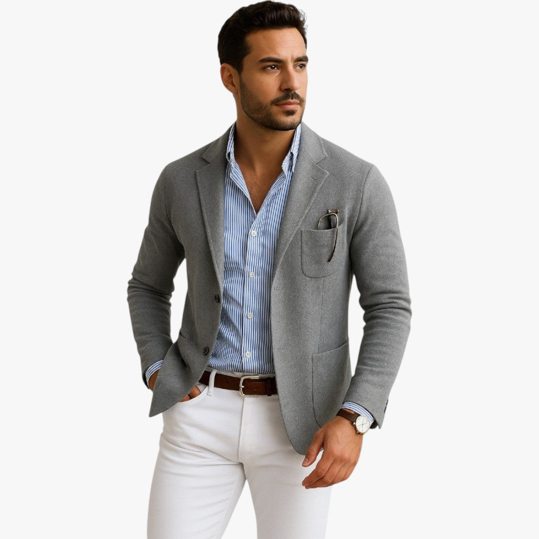 Jace & Rose Blazer With Lapel Collar for Men