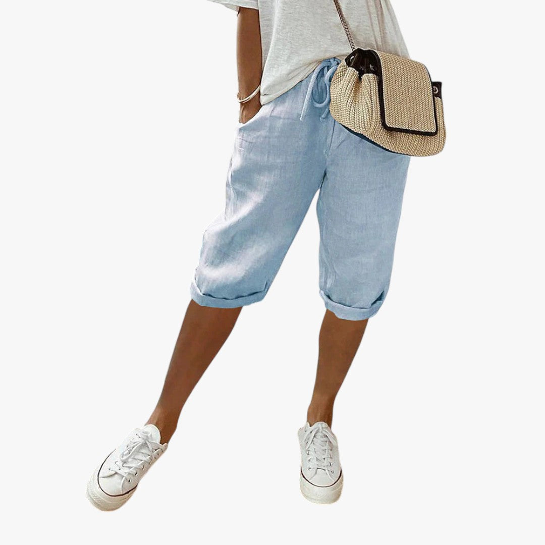 Jace & Rose Breathable Knee Length Pants for Women