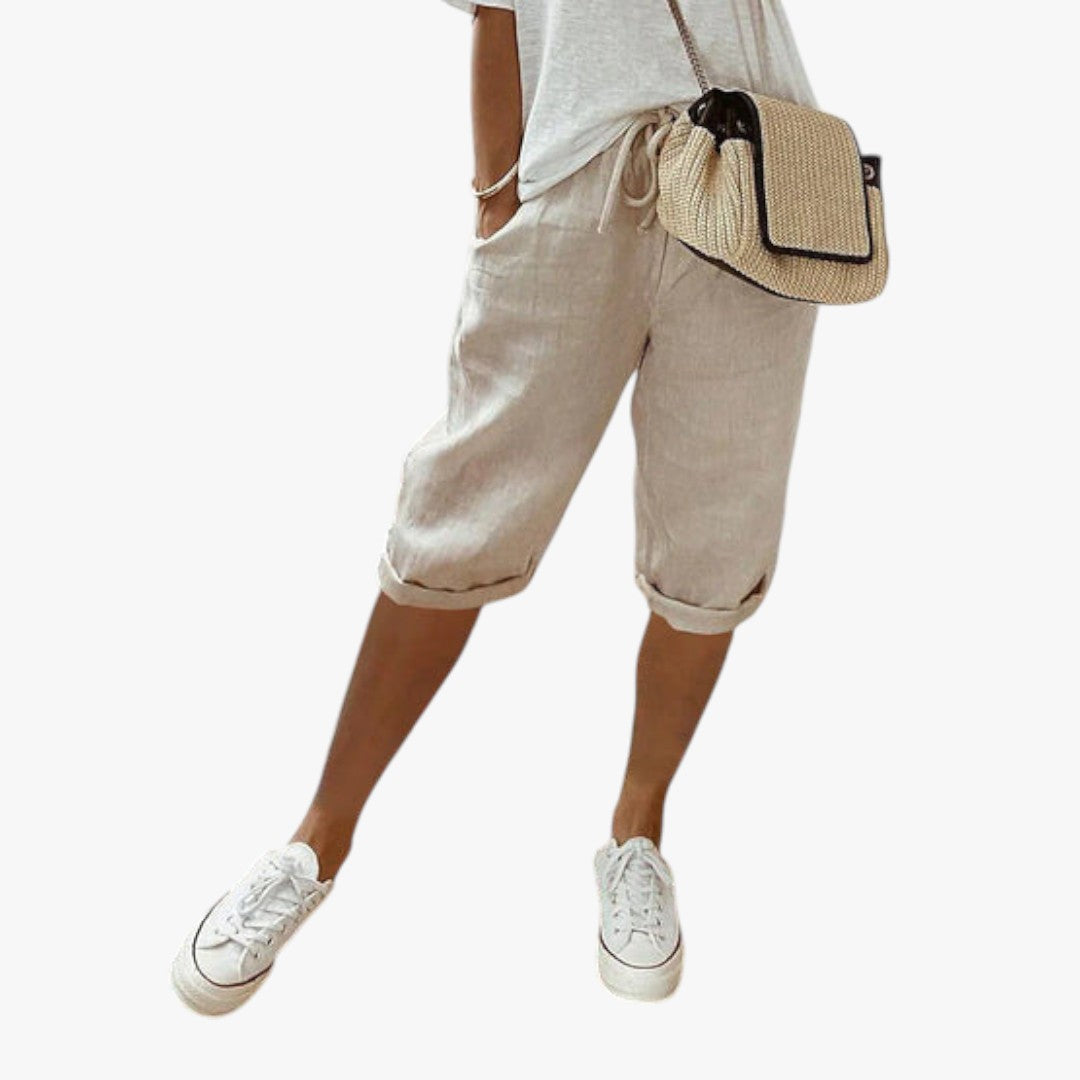 Jace & Rose Breathable Knee Length Pants for Women