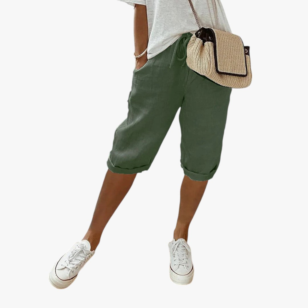 Jace & Rose Breathable Knee Length Pants for Women
