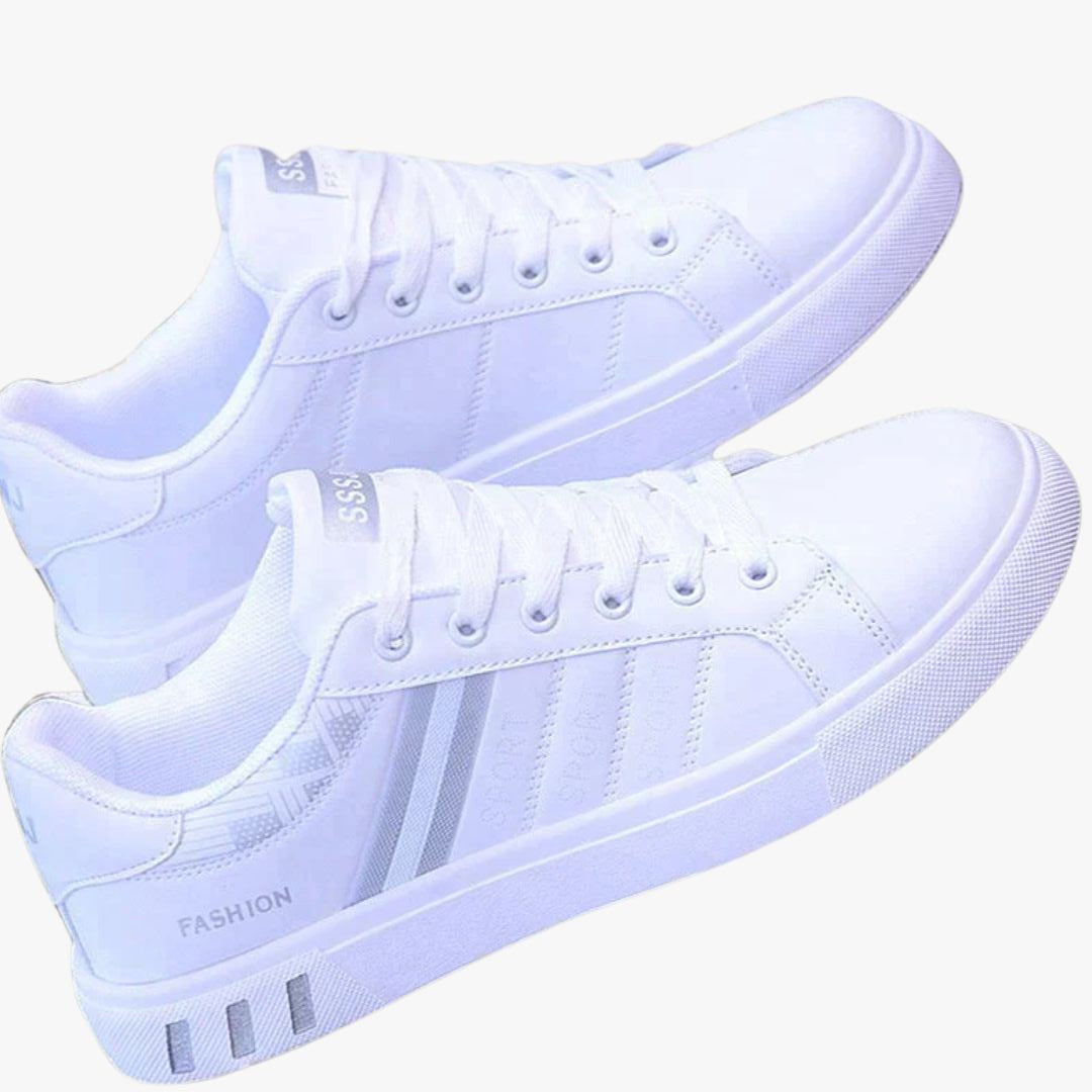 Jace & Rose Casual Low-Top Textured Design Lace-Up with Cushioned Sole Sneakers for Men