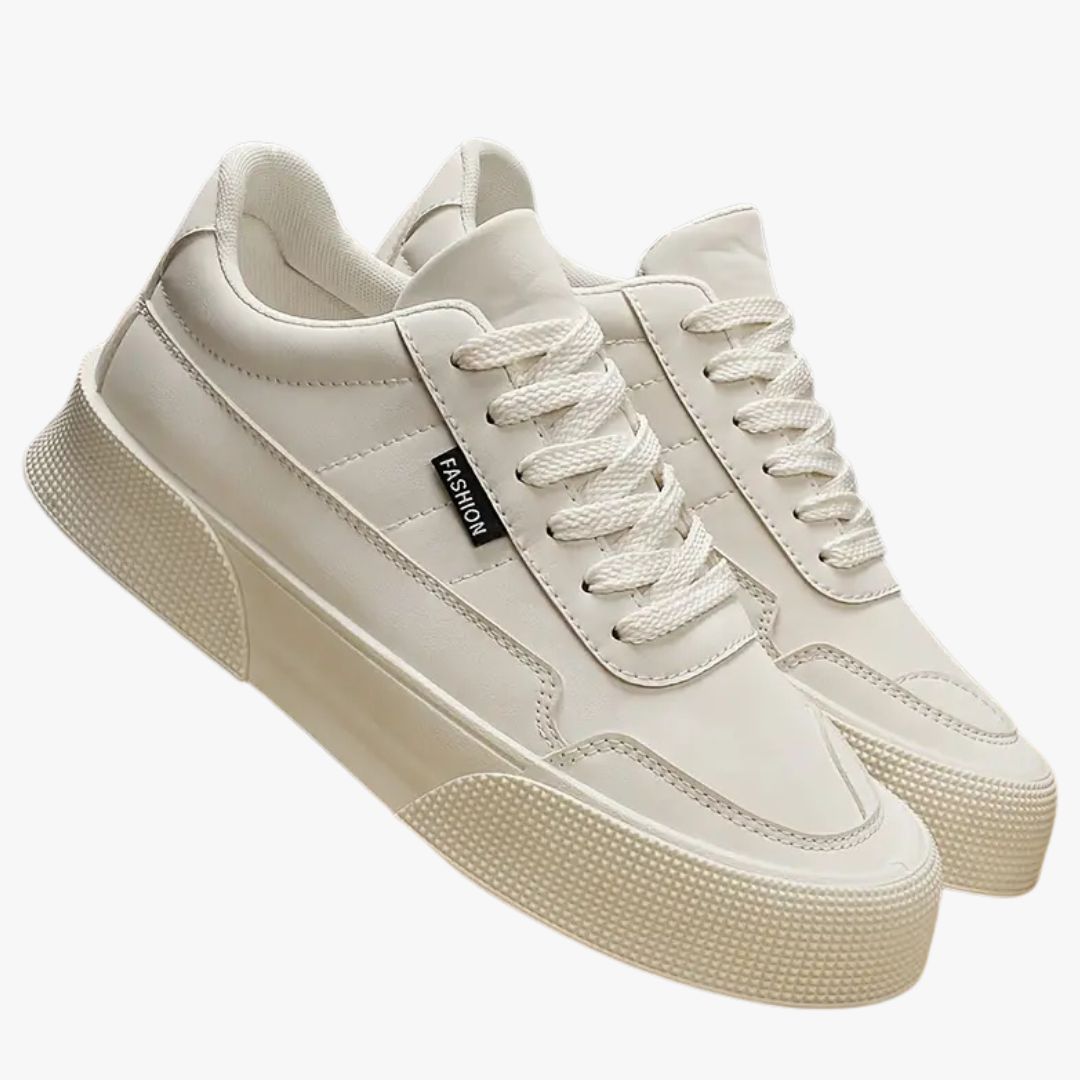 Jace & Rose Casual Sneakers Suede-Like Upper Low-Top Lace-Up Durable Grip Sole for Men