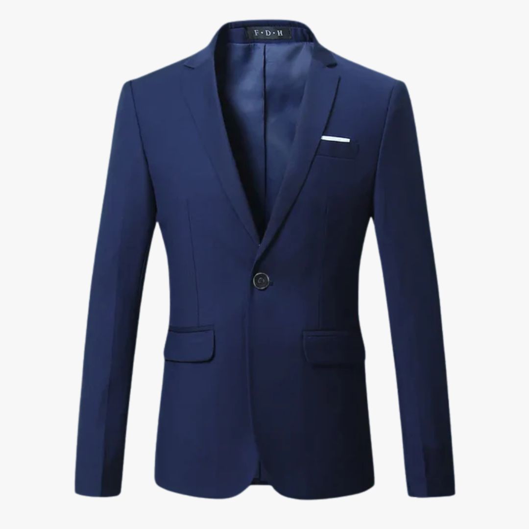 Jace & Rose Classic Formal Plain Blazer for Men