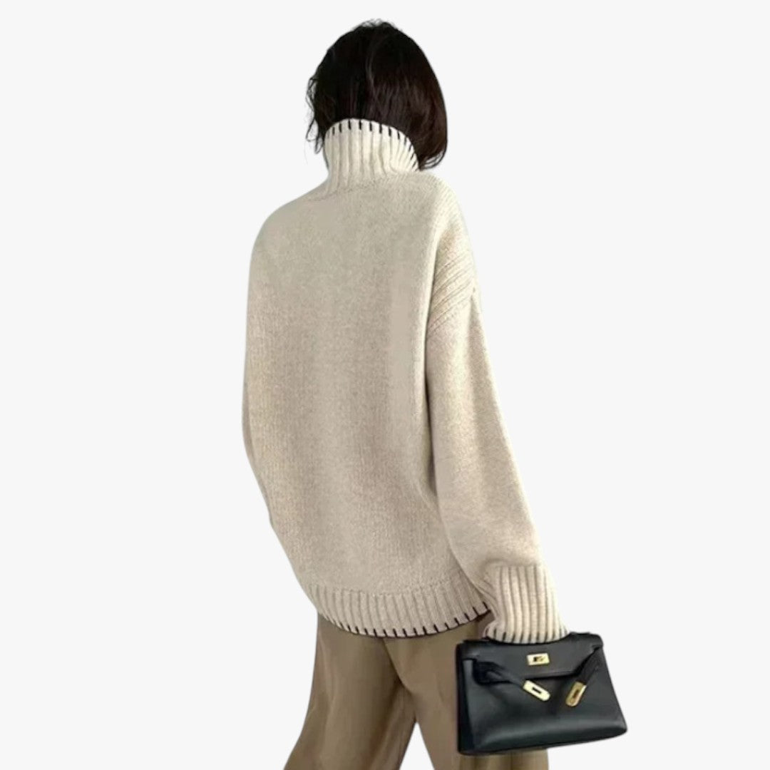 Jace & Rose Comfortable Soft Loose Knitted Jumper for Women
