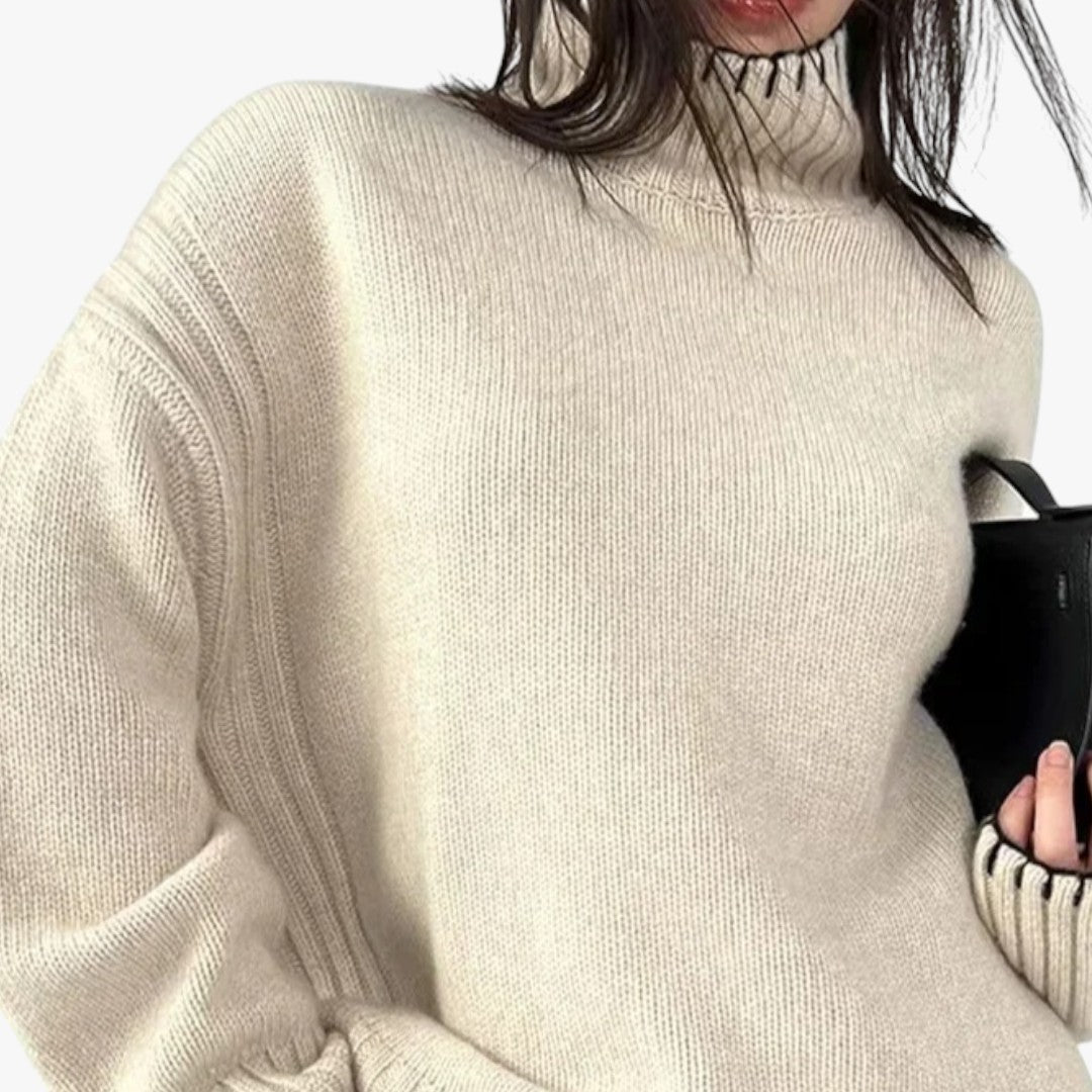 Jace & Rose Comfortable Soft Loose Knitted Jumper for Women