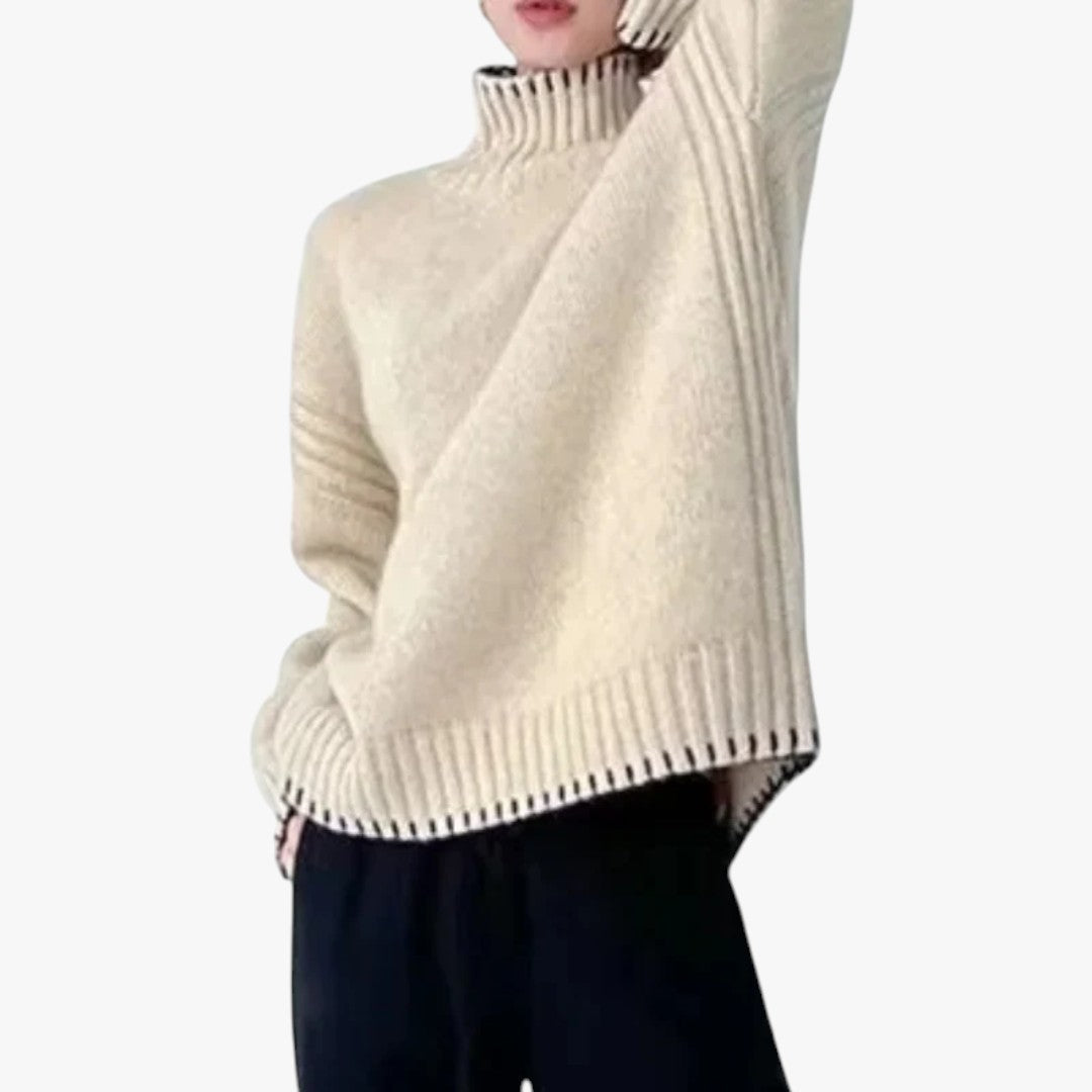 Jace & Rose Comfortable Soft Loose Knitted Jumper for Women