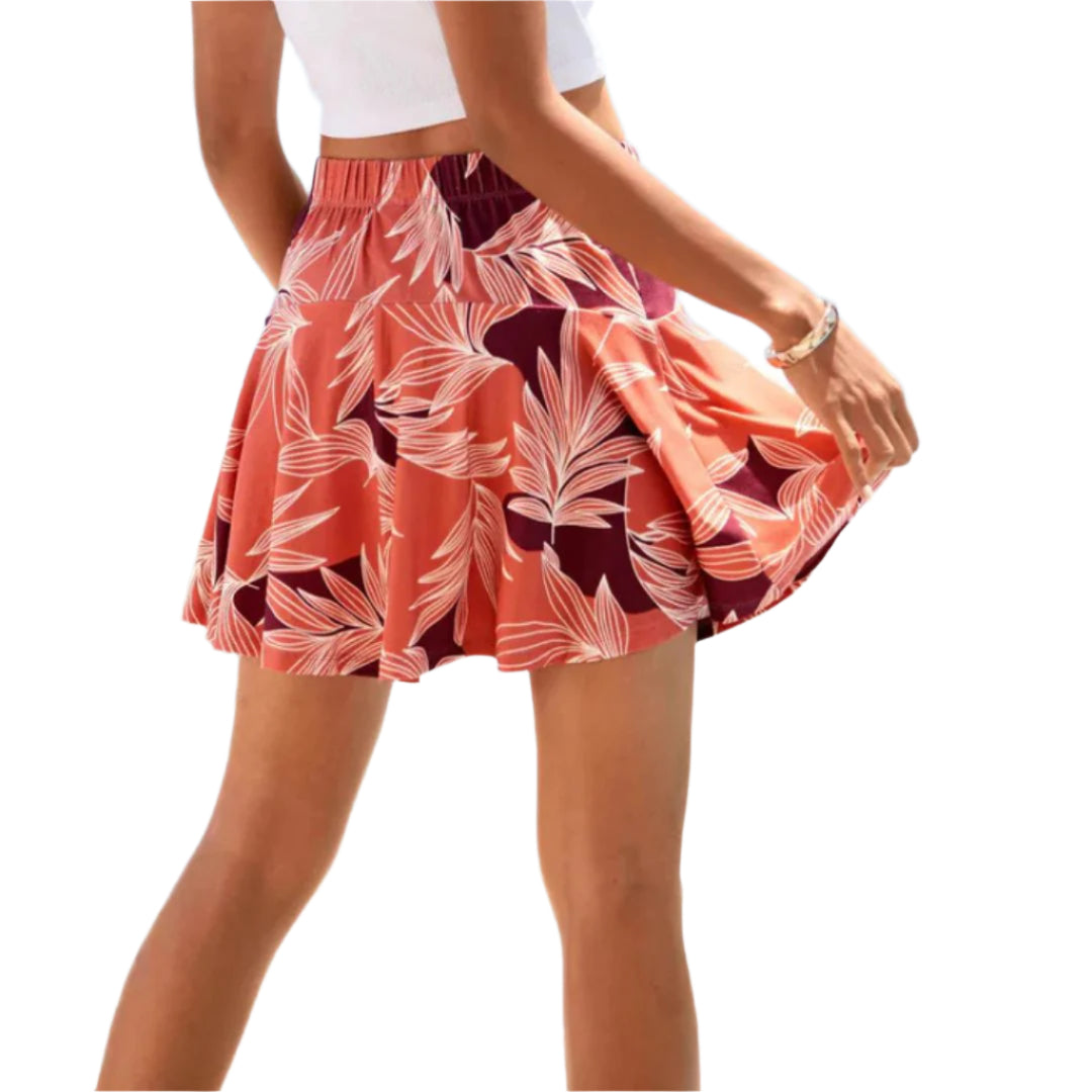 Jace & Rose Elastic Waistband Breathable Fabric Inner Shorts for Women
