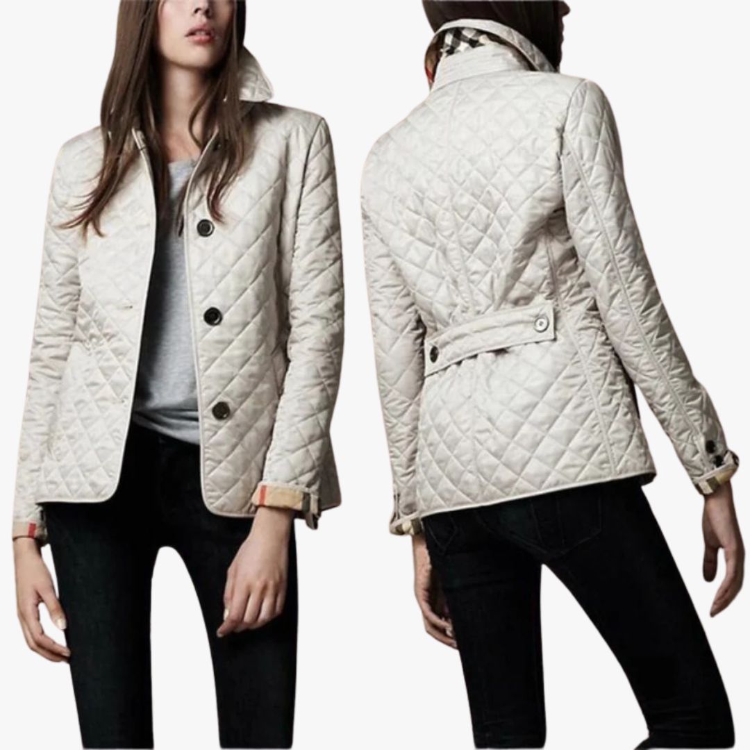 Jace & Rose Lightweight Quilted Button Closure Coat for Women