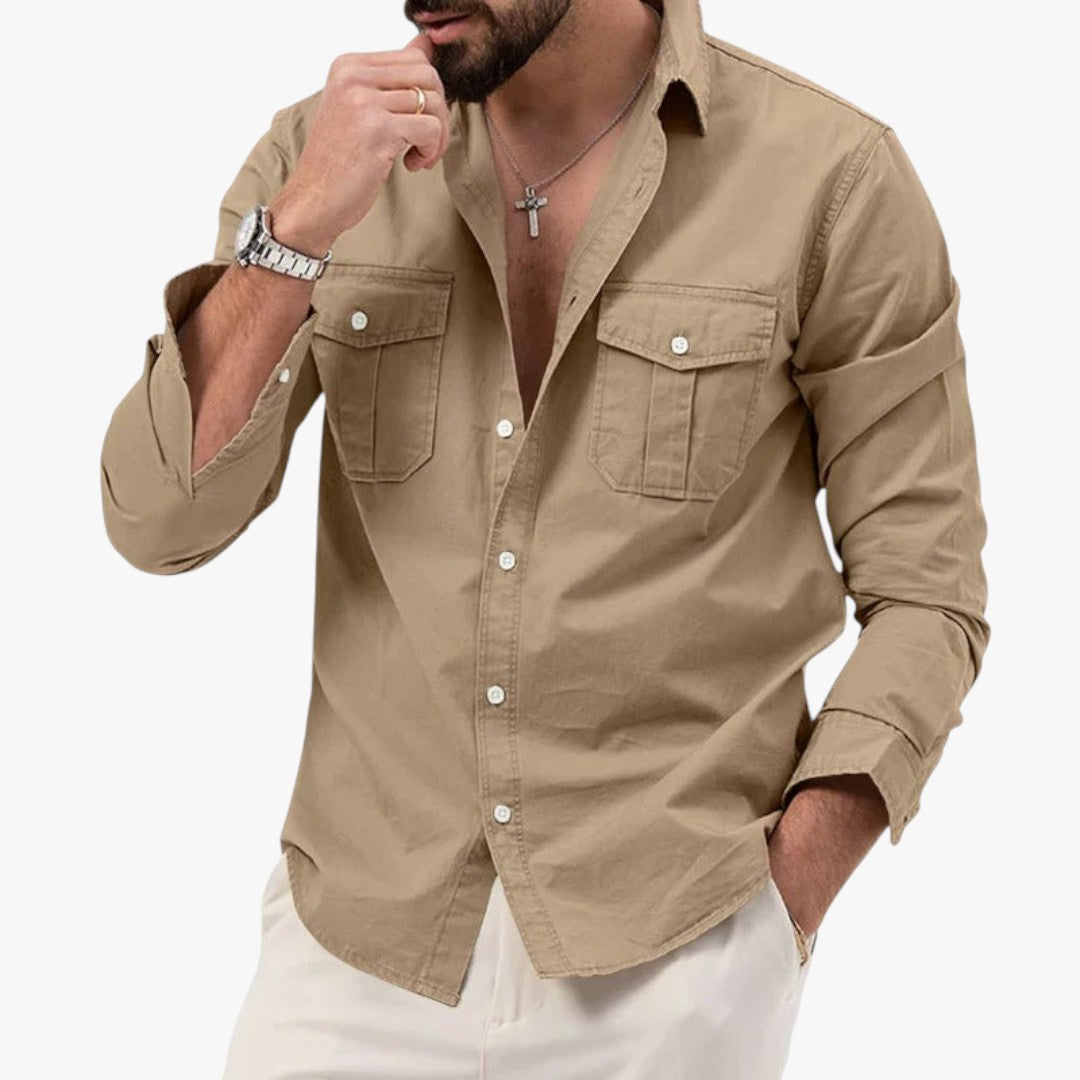 Jace & Rose Long Catton Shirt for Men