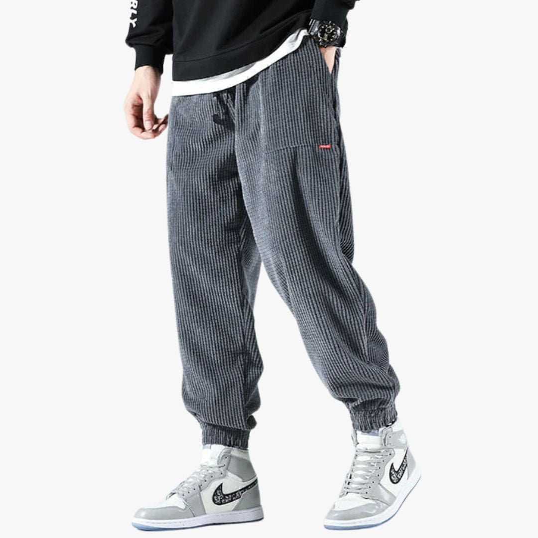 Jace & Rose Loose Corduroy Pants for Men